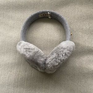 Womens Ugg grey earmuffs One size